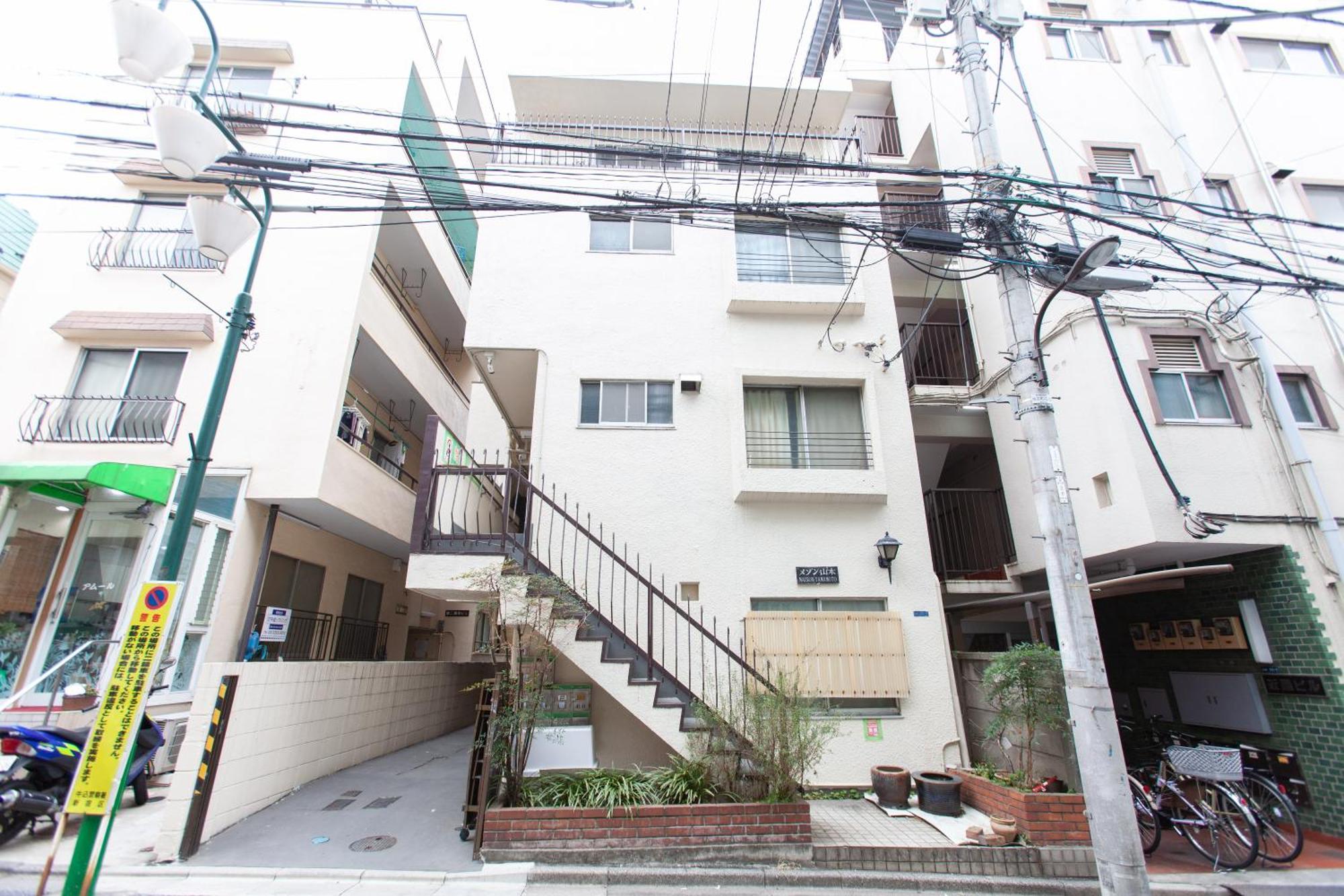 Ferienwohnung Yk Building Präfektur Tokio Exterior foto