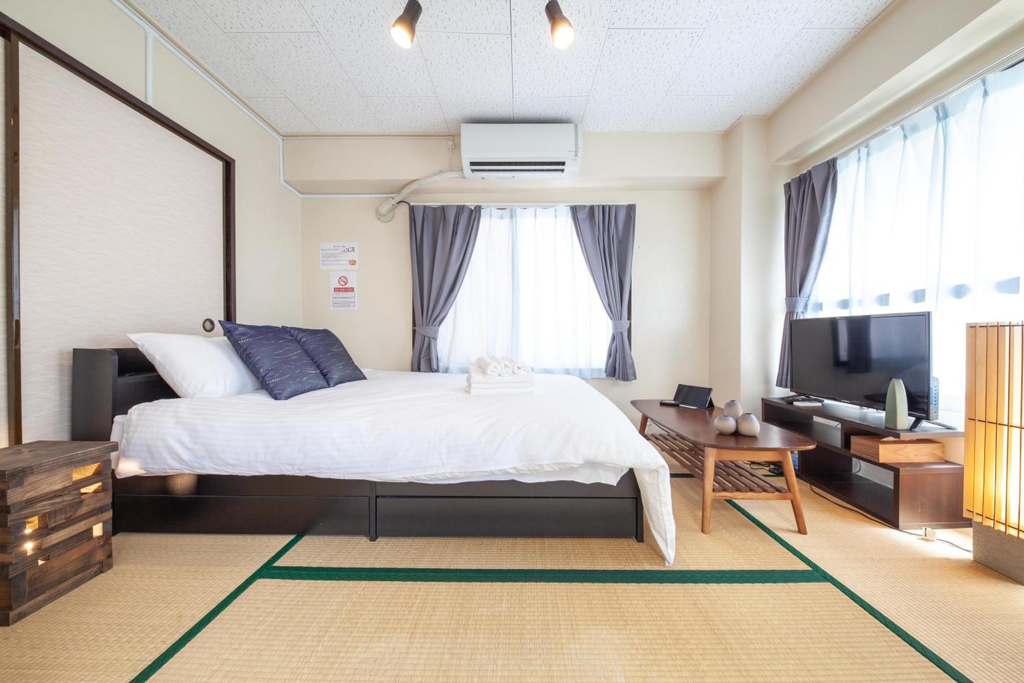 Ferienwohnung Yk Building Präfektur Tokio Exterior foto